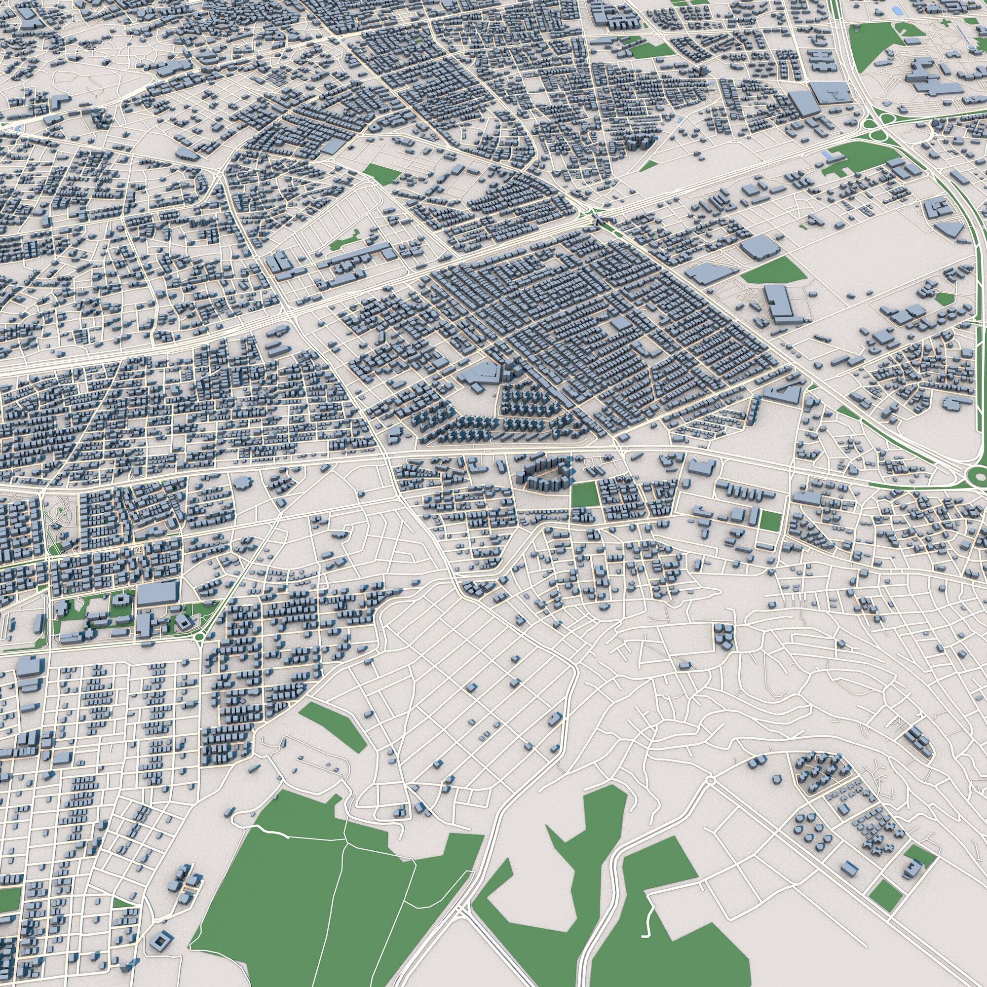 Antalya City Turkey 3D model_8