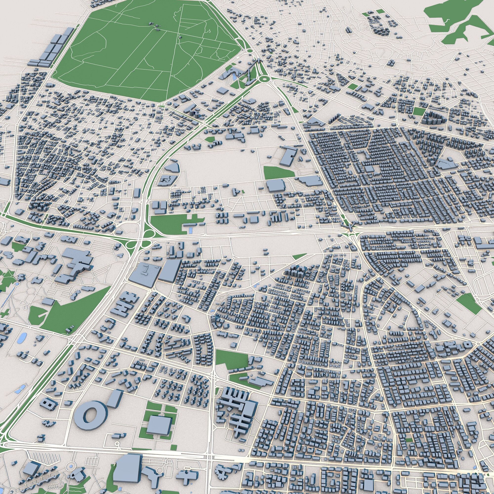 Antalya City Turkey 3D model_5