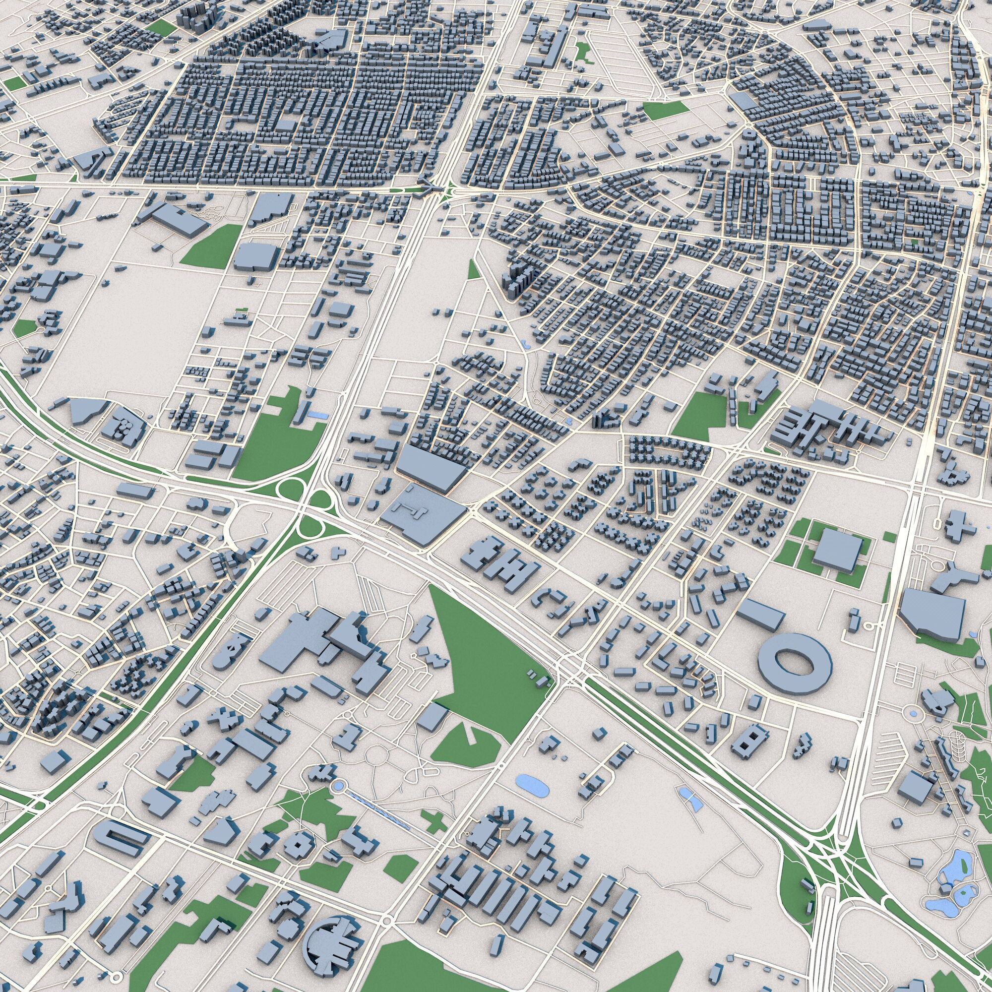 Antalya City Turkey 3D model_6