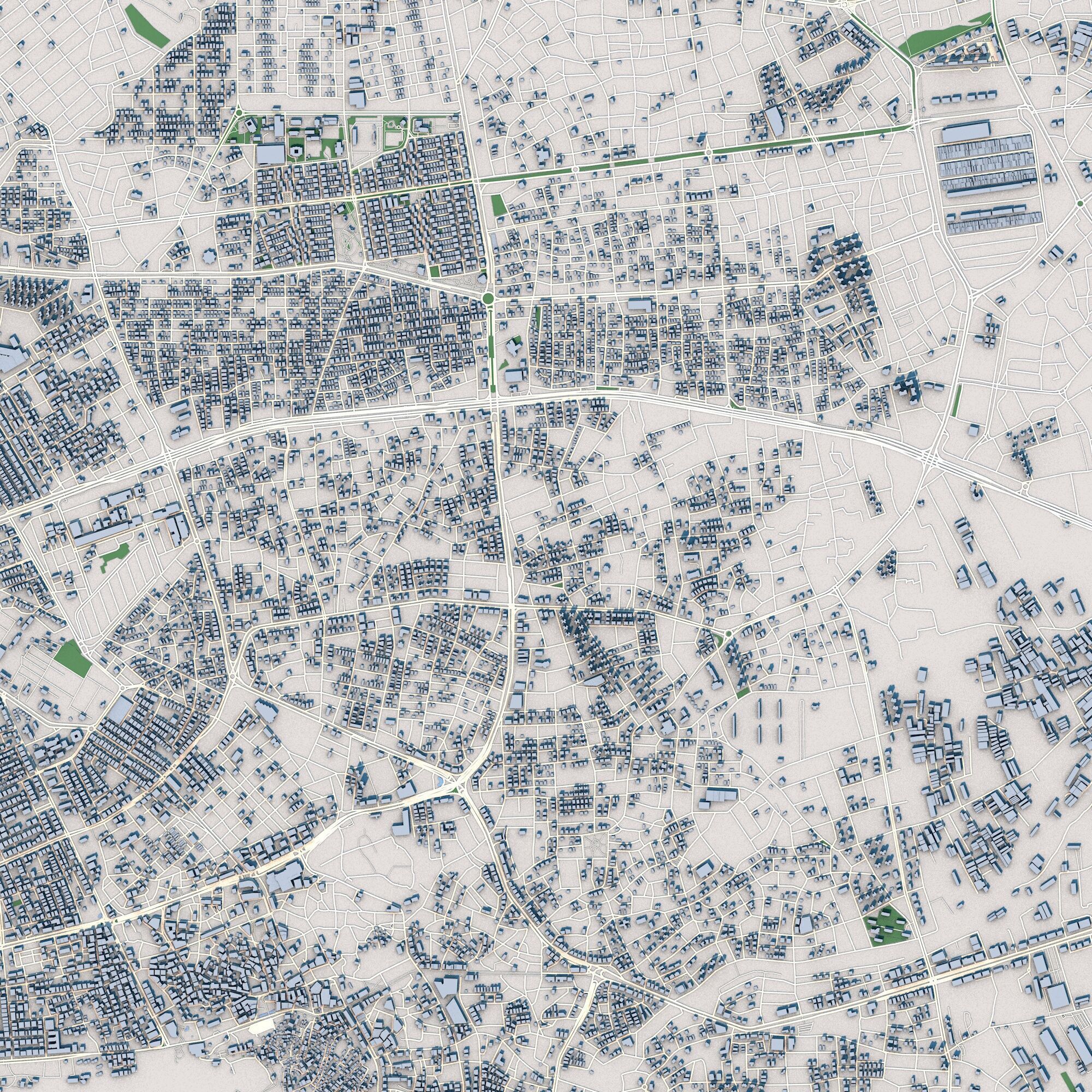 Antalya City Turkey 3D model_3