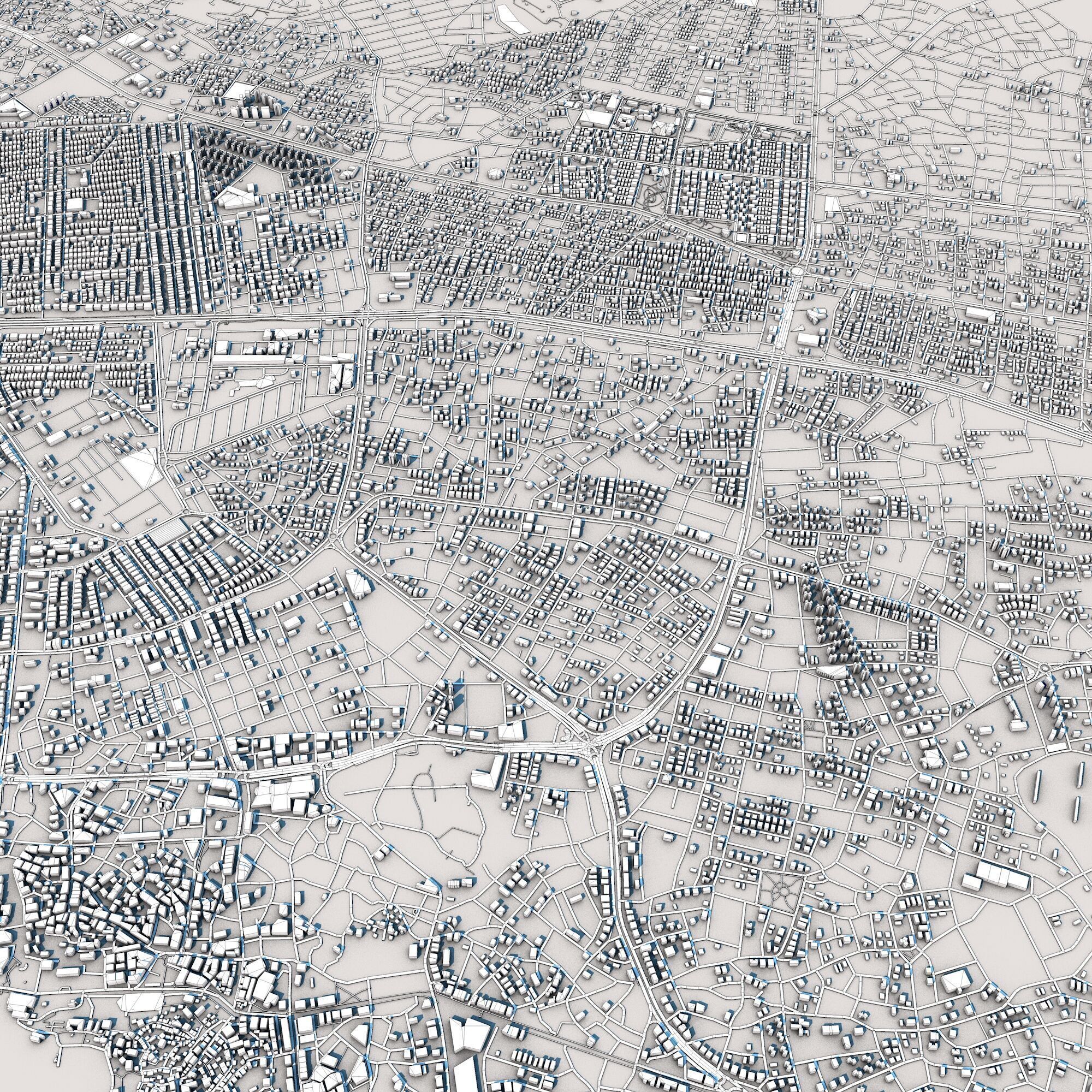 Antalya City Turkey 3D model_9