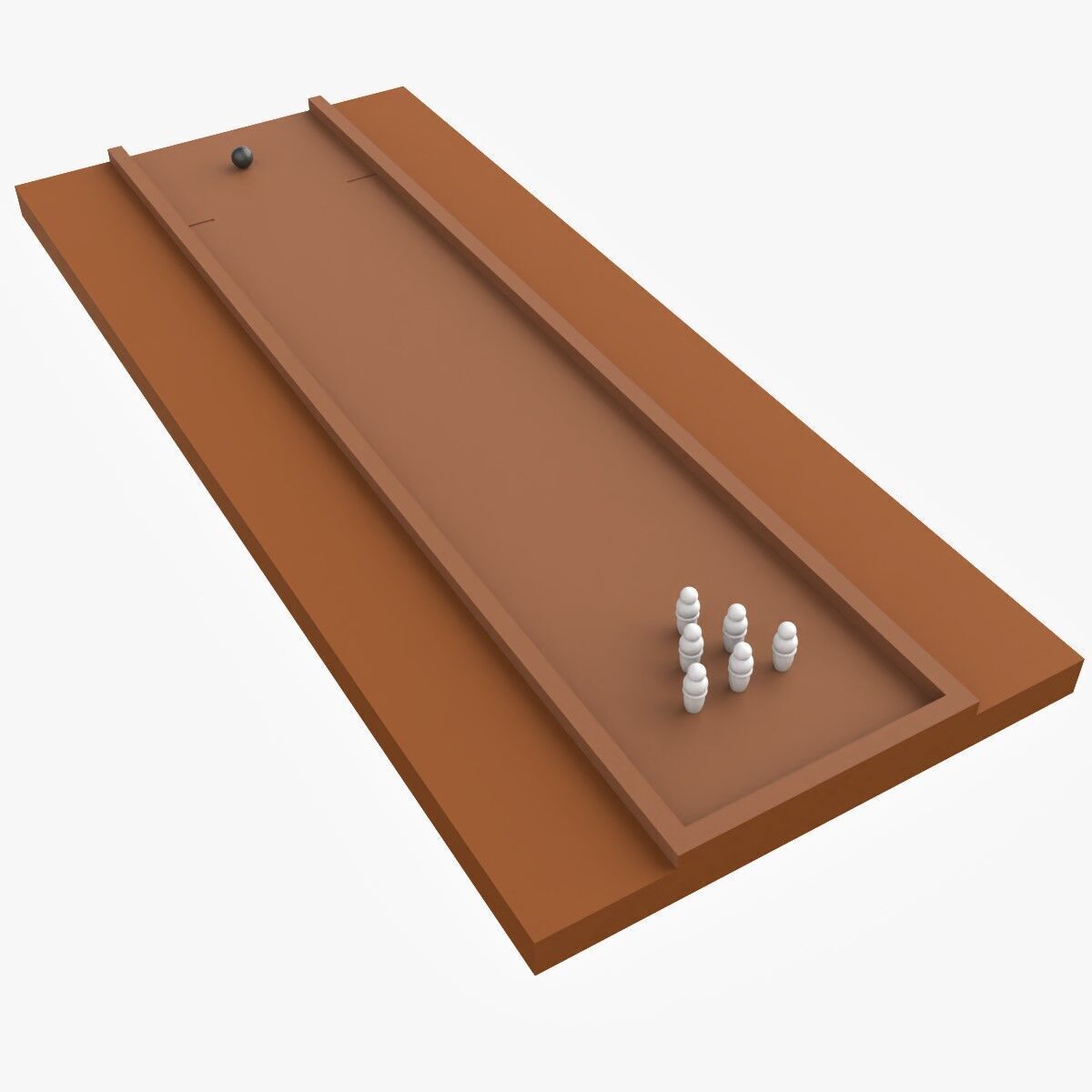 Bowling Pin Game 3D print model_4