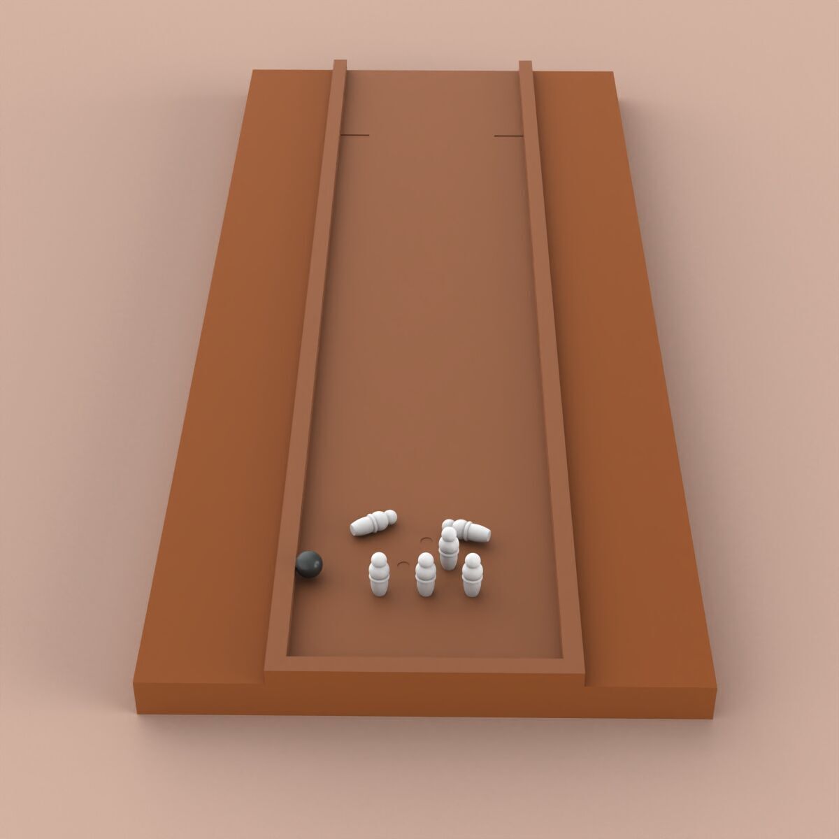 Bowling Pin Game 3D print model_7