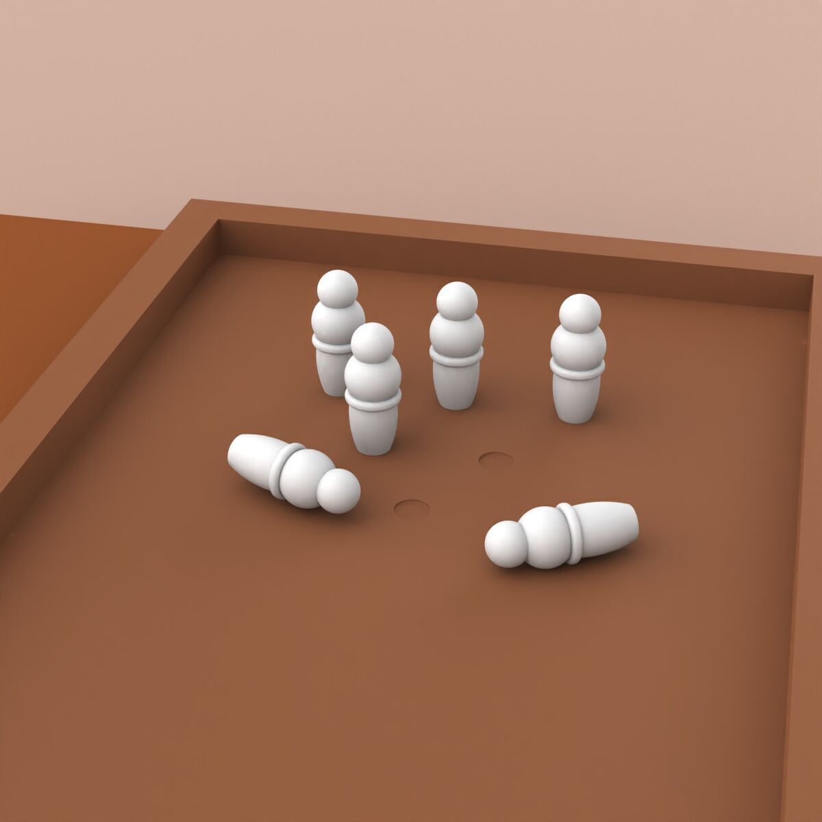 Bowling Pin Game 3D print model_6