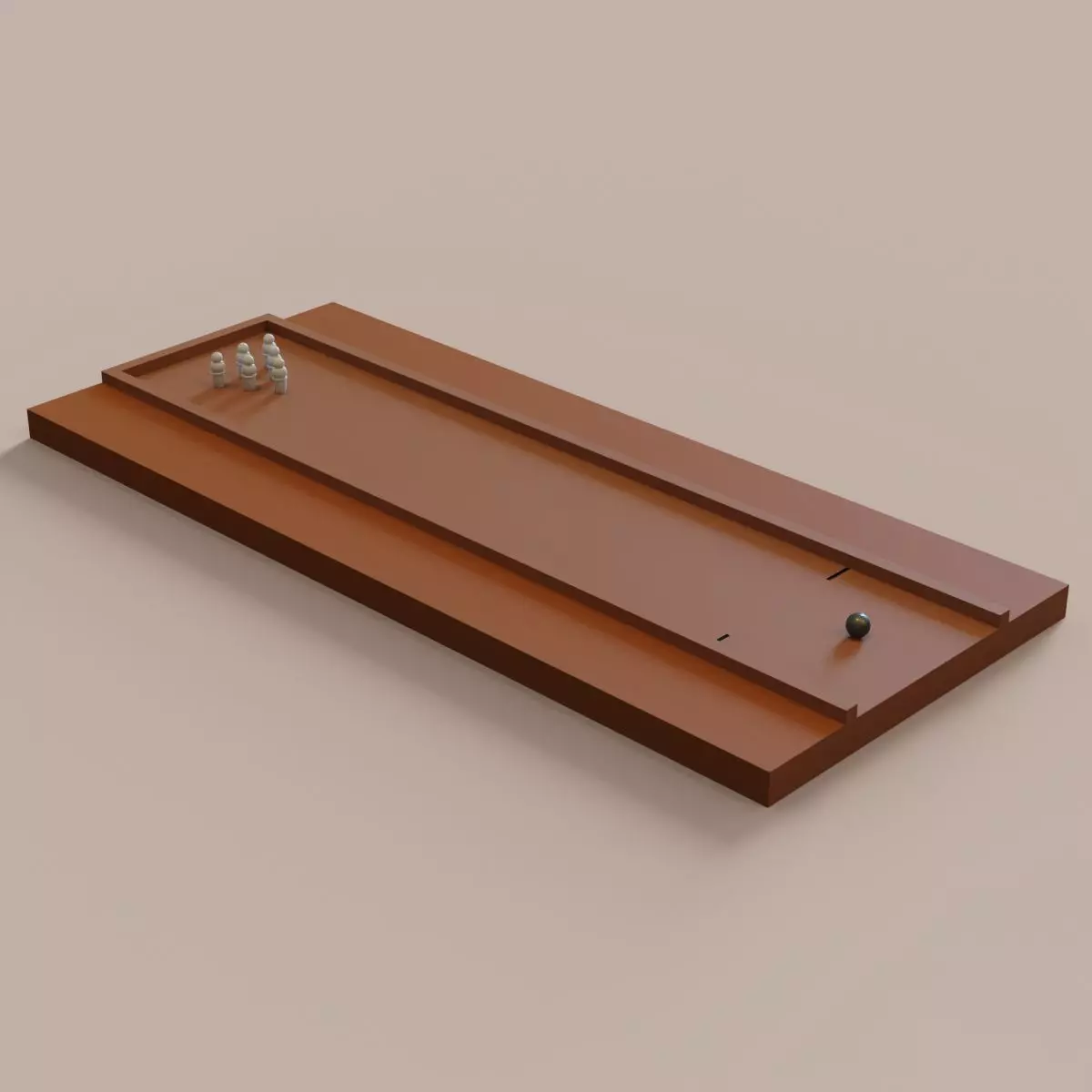 Bowling Pin Game 3D print model_0