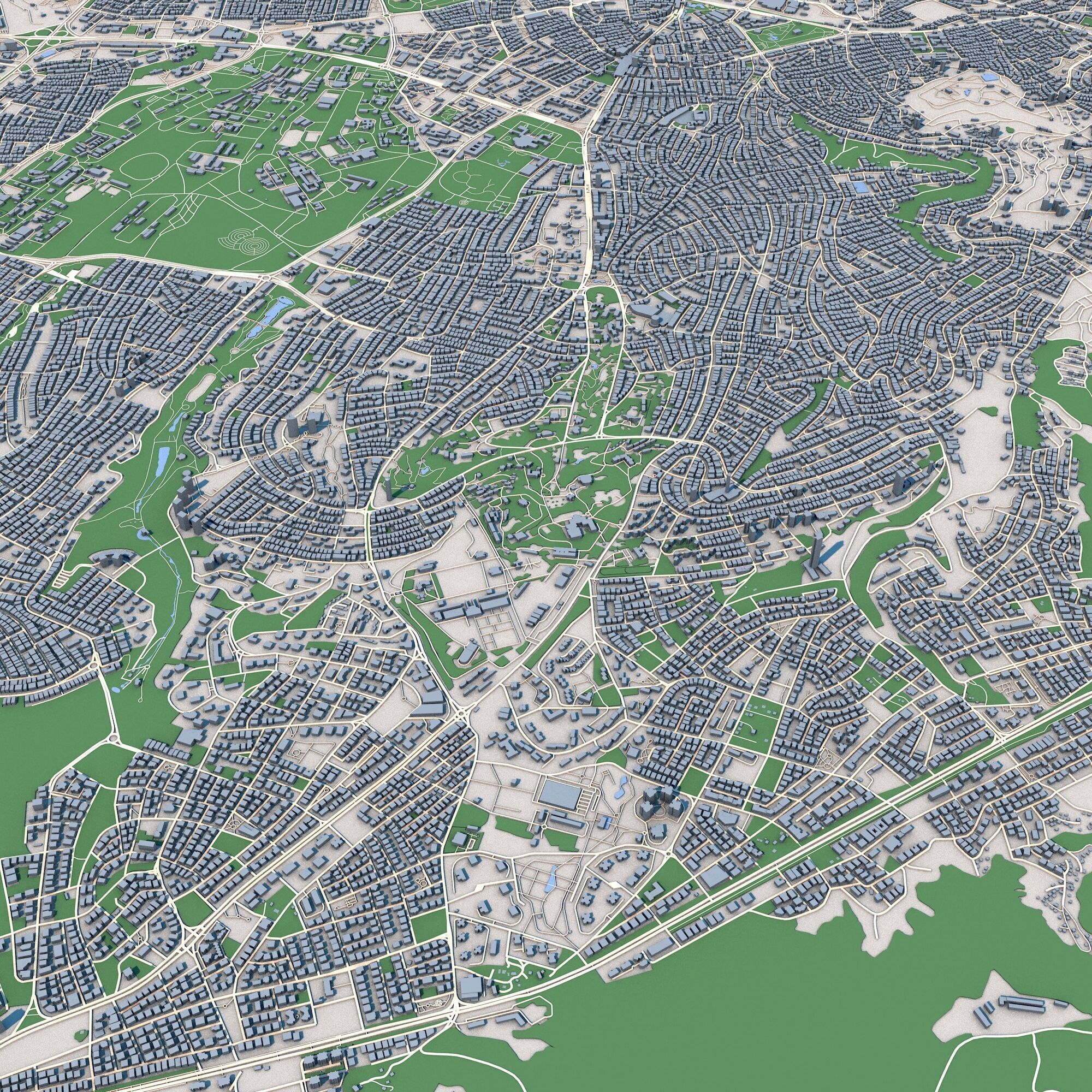 Ankara Capital Turkey 3D model_5