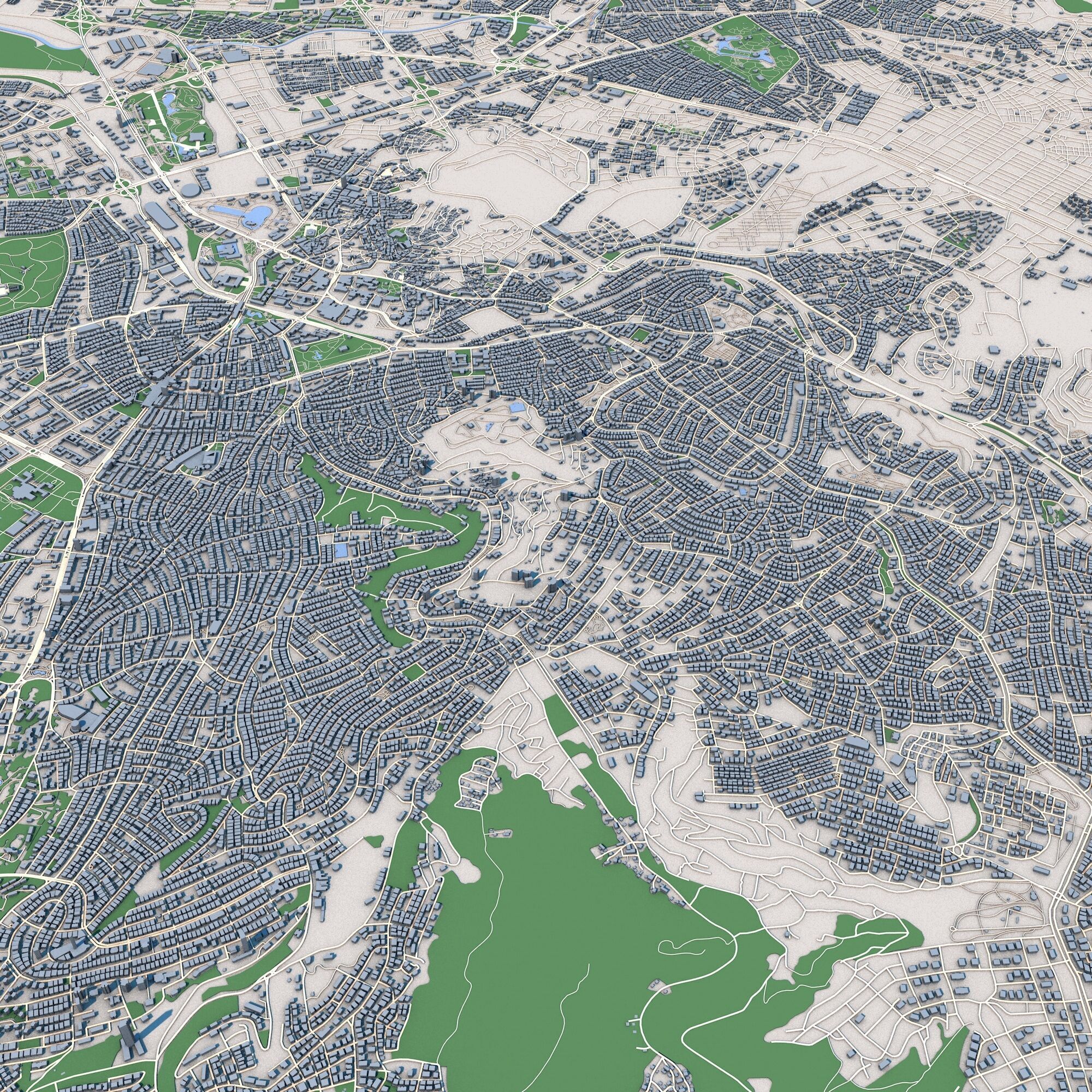Ankara Capital Turkey 3D model_4