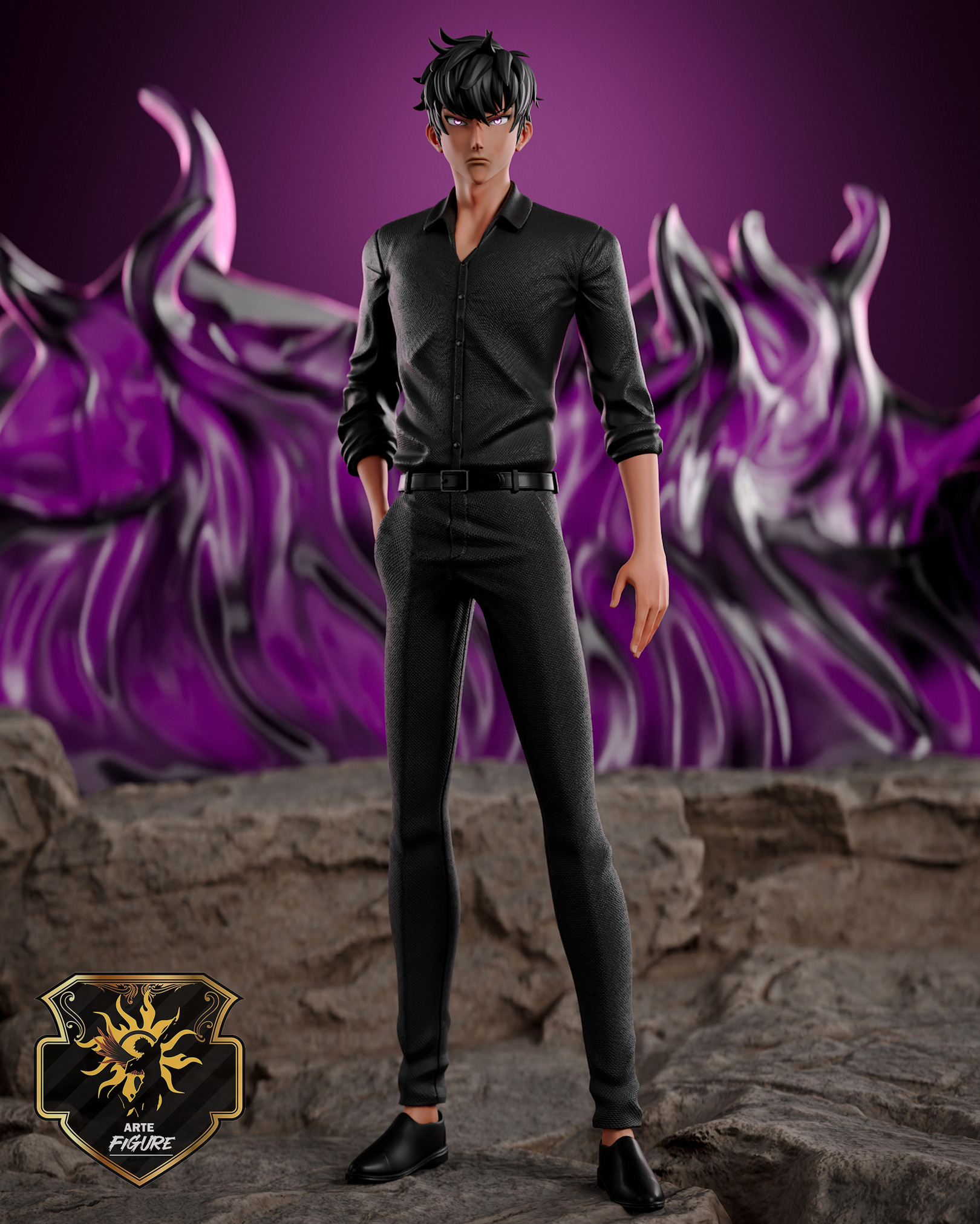 Diorama - Solo Leveling 3D model_4