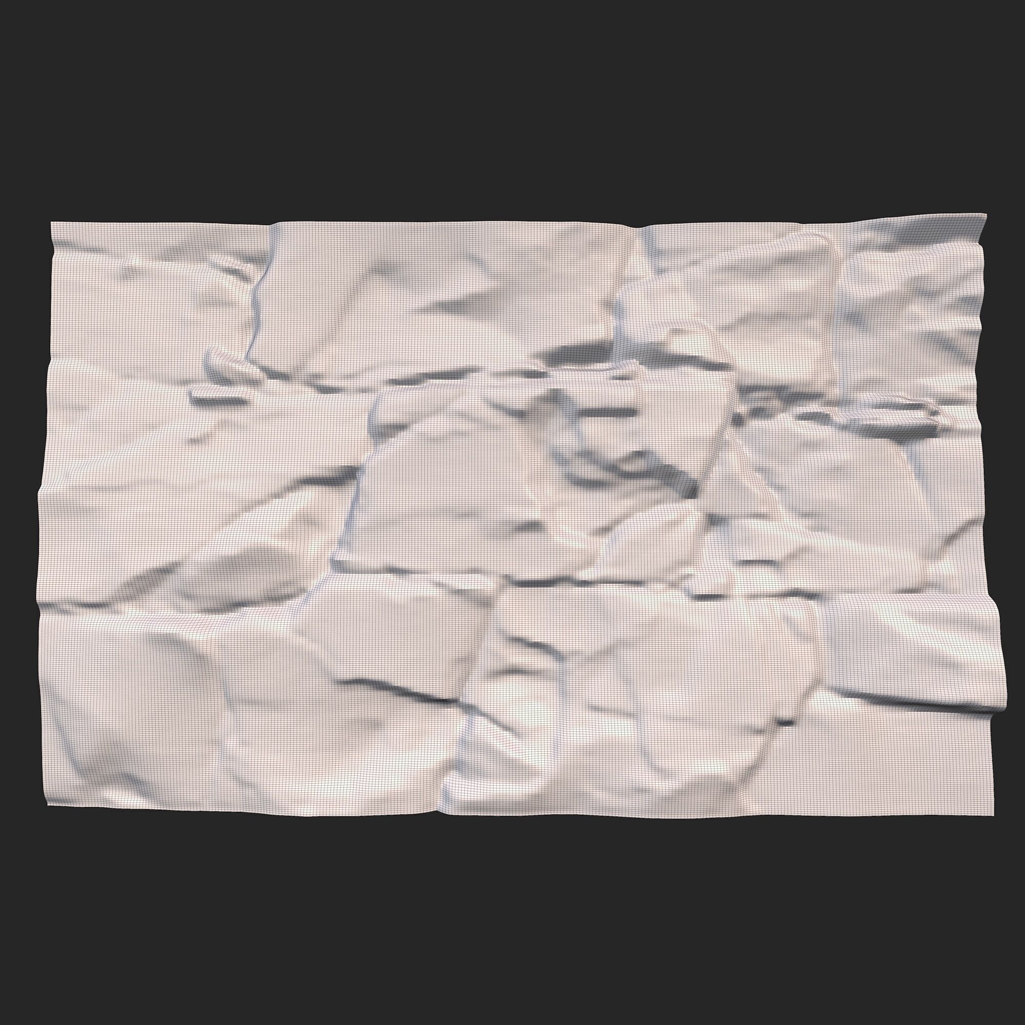 Rock Wall 31 3D model_5