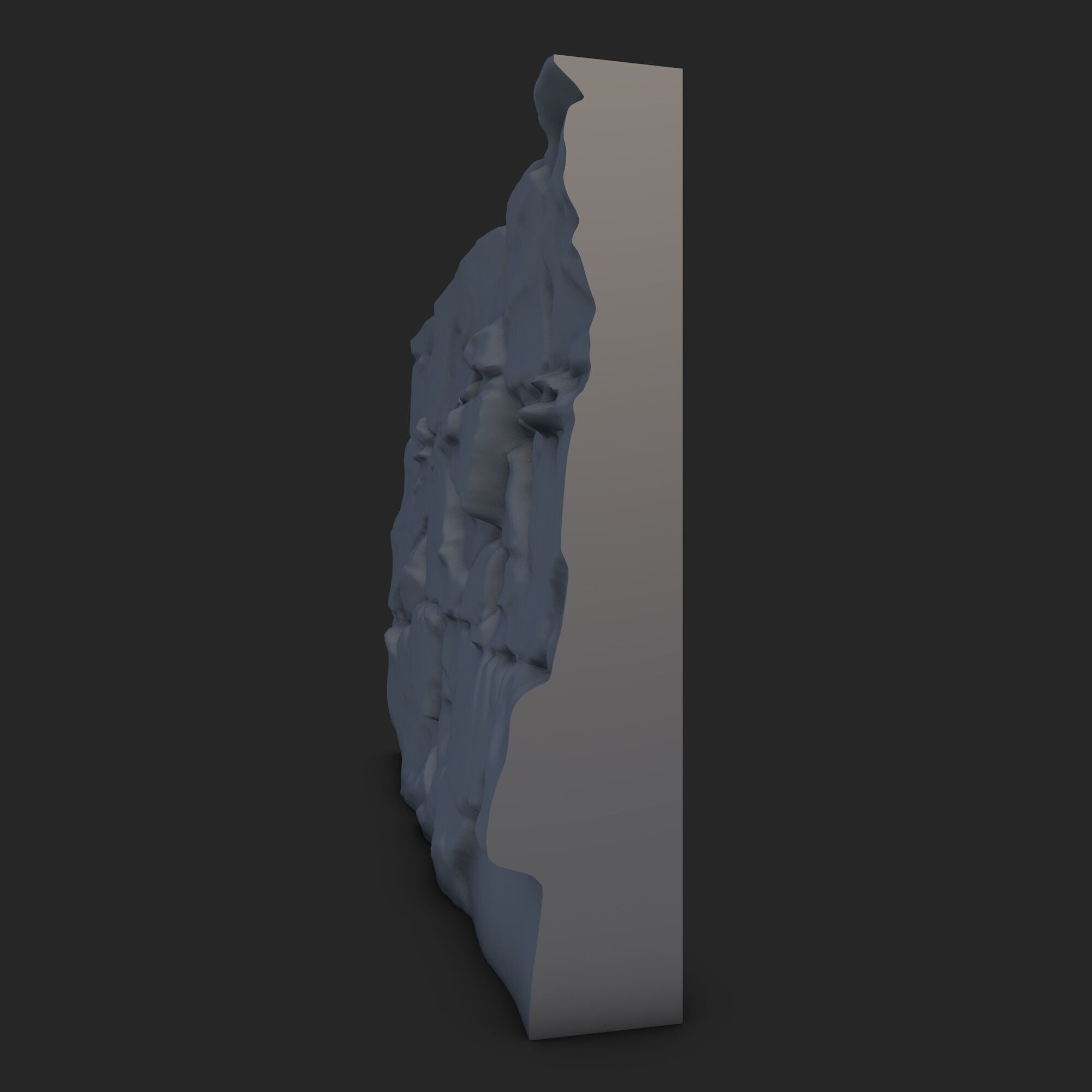 Rock Wall 31 3D model_2