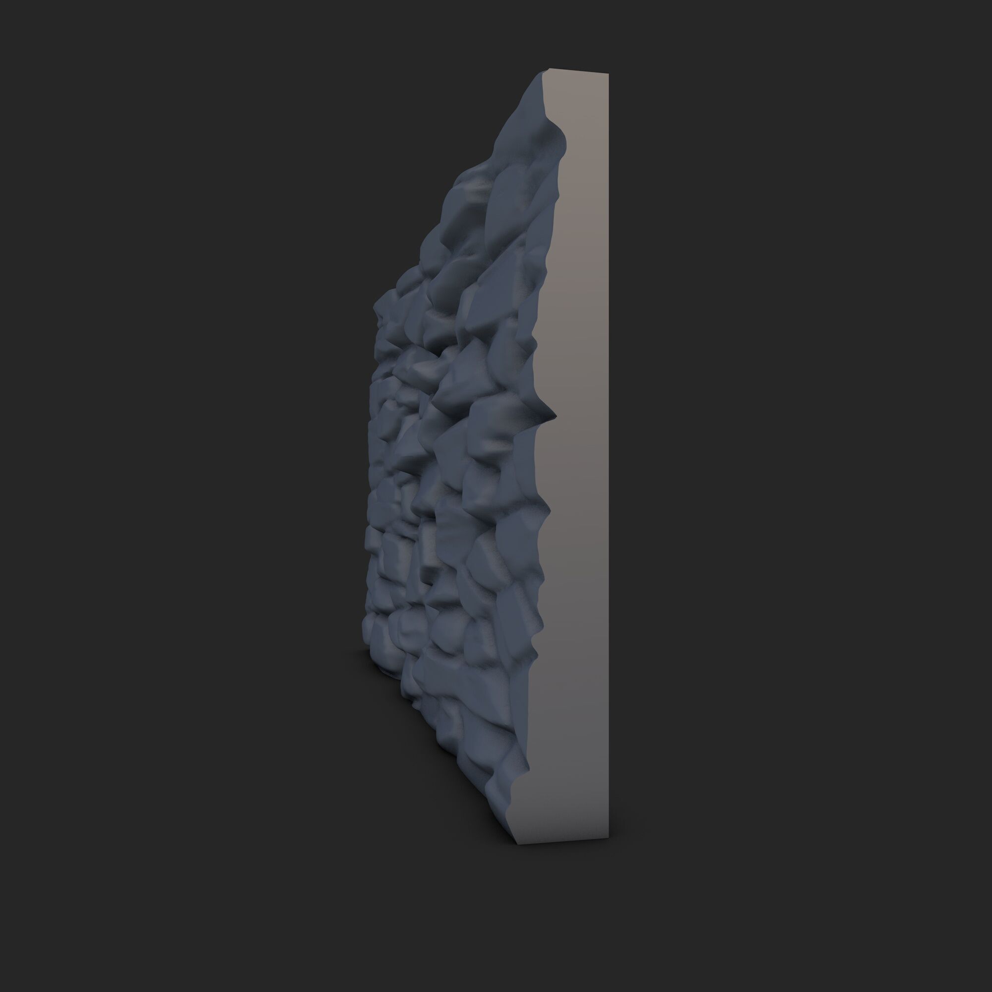 Rock Wall 29 3D model_2