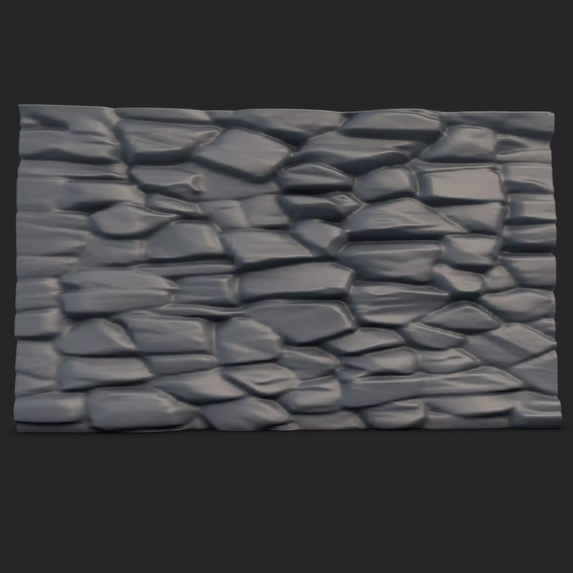 Rock Wall 29 3D model_0