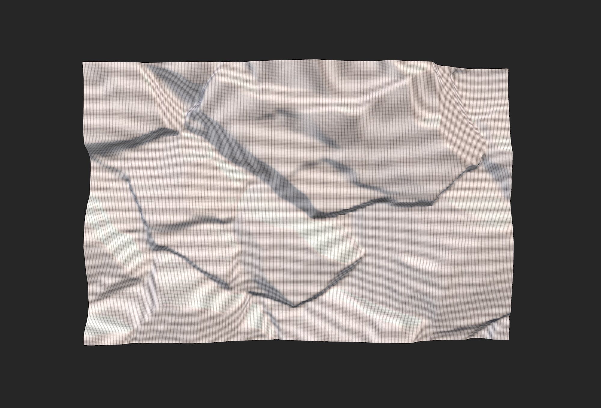 Rock Wall 27 3D model_5