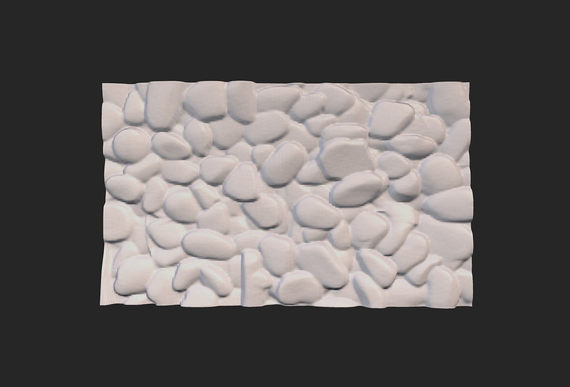Rock Wall 26 3D model_5