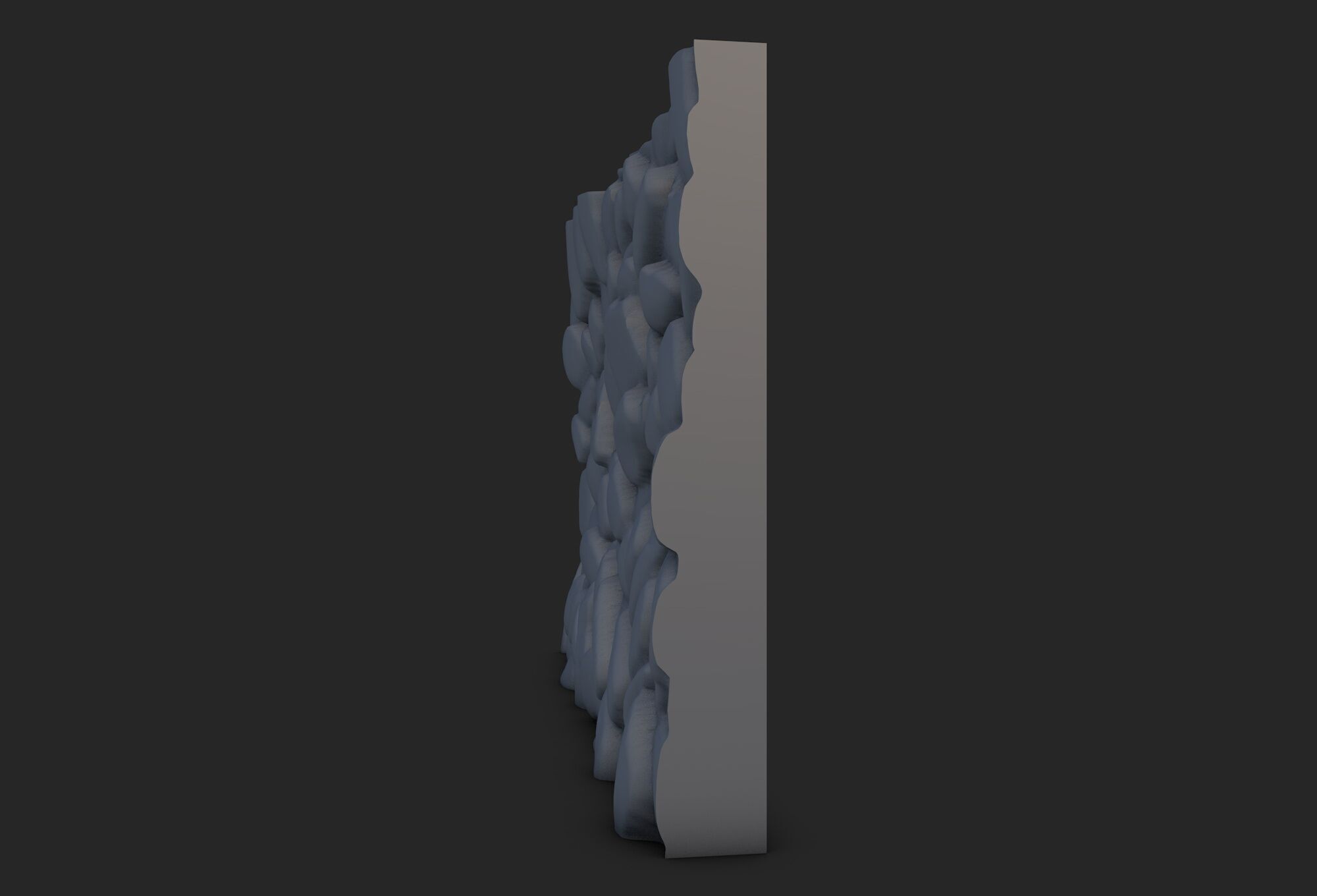 Rock Wall 26 3D model_2
