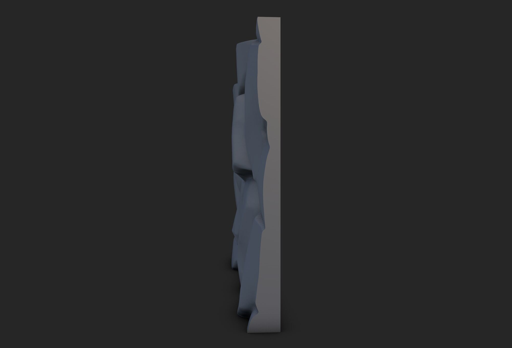 Rock Wall 22 3D model_2