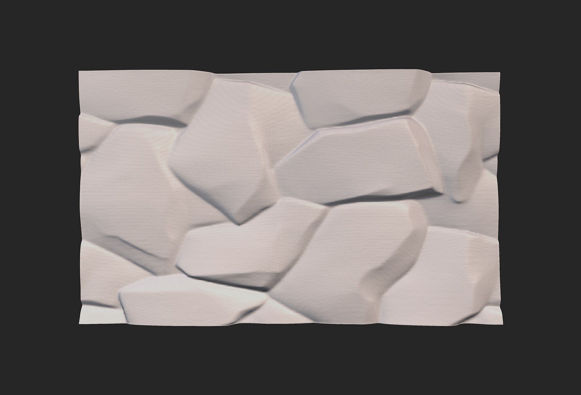 Rock Wall 22 3D model_5