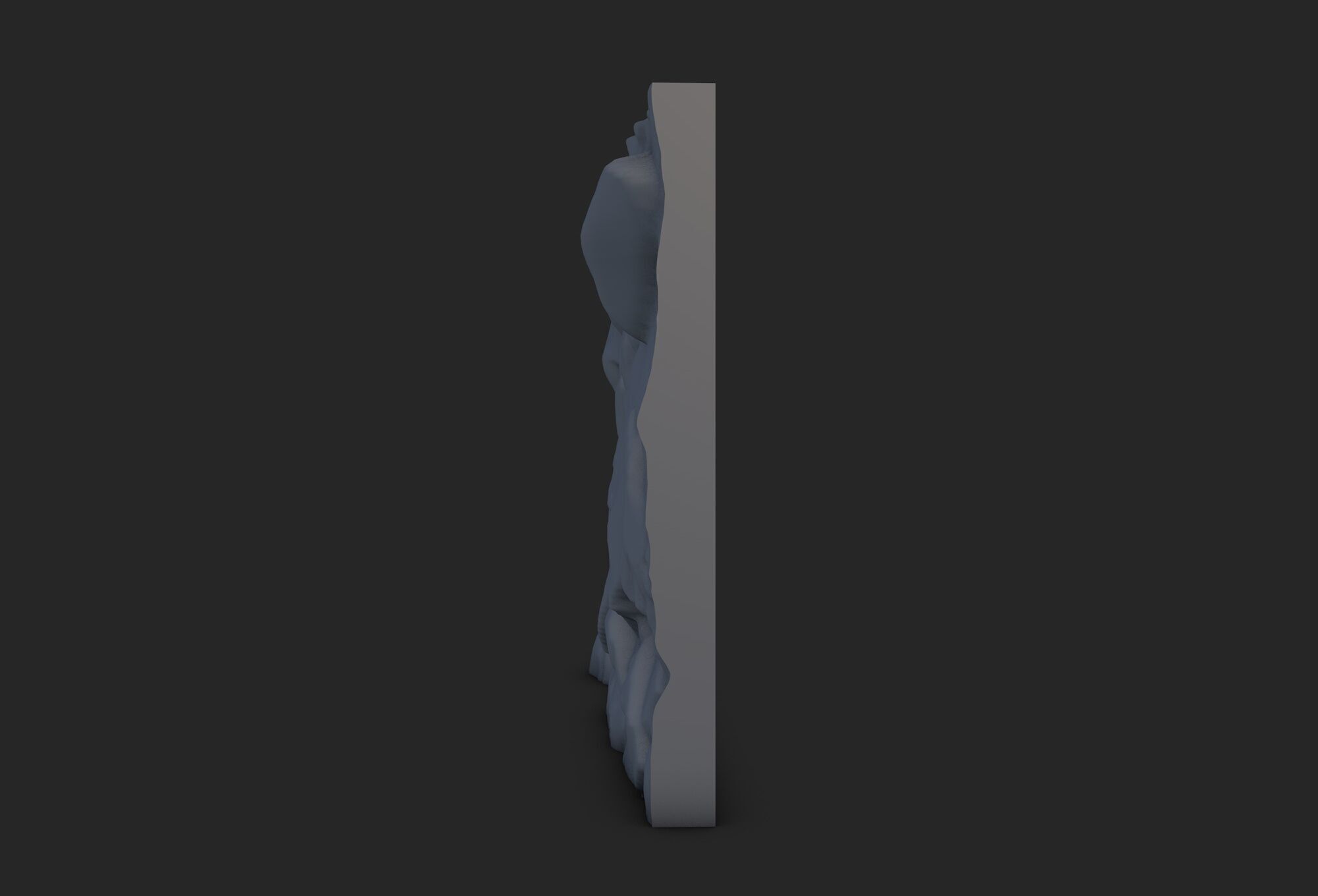 Rock Wall 20 3D model_2