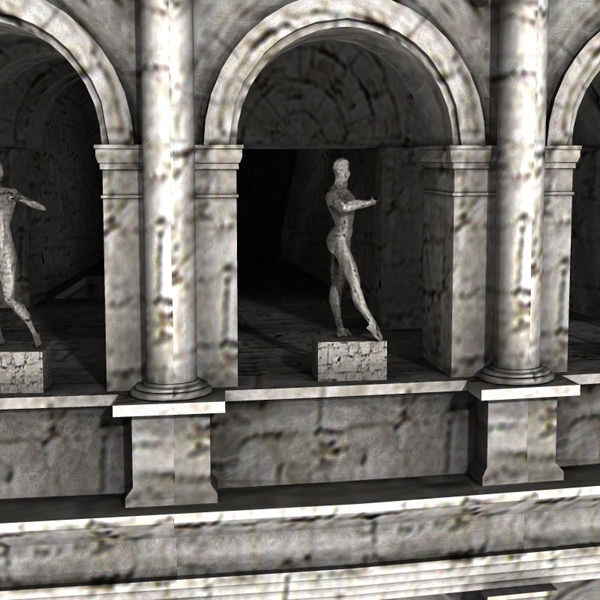 Colosseum for 3D Studio Max 3D model_7