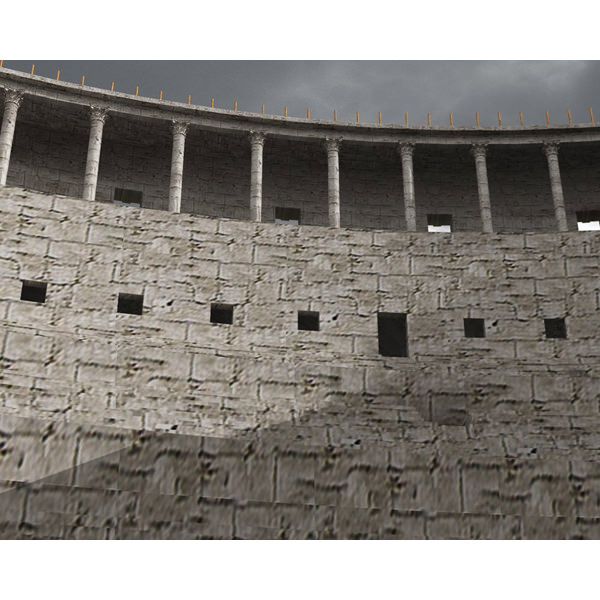 Colosseum for 3D Studio Max 3D model_8