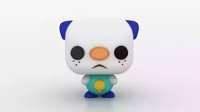 DOG ANIMAL TOY 3D PRINTABLE MODEL