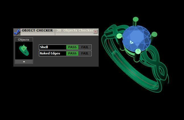 Solitaire  ring for diamond 3D print model_20