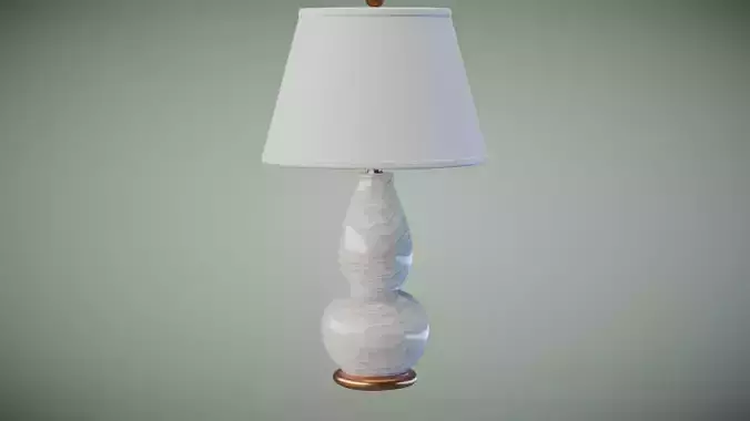 Vase Glass Table Lamp