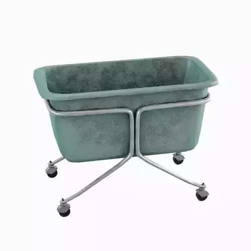 Laundry Cart 05 Low-poly 3D model