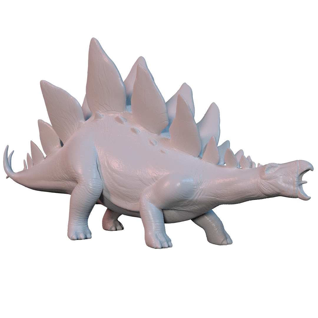 stegosaurus 3dprint 3D print model_4