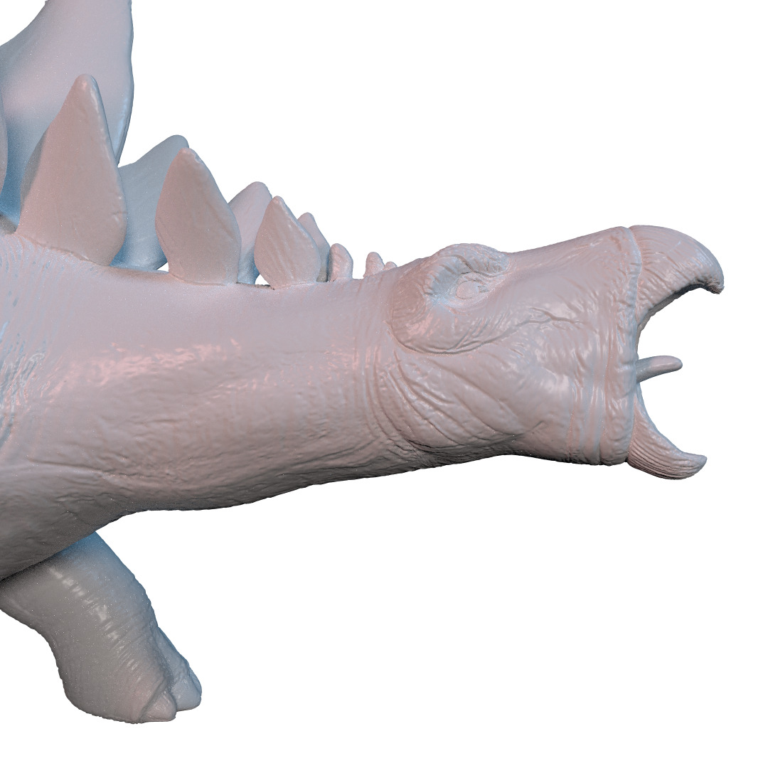 stegosaurus 3dprint 3D print model_3