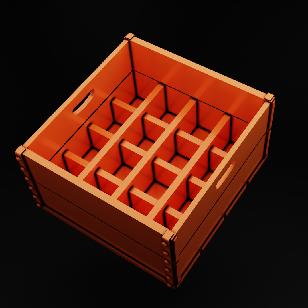 Storage Boxes 3D print model_6