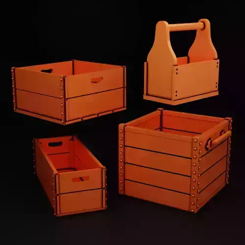 Storage Boxes 3D print model