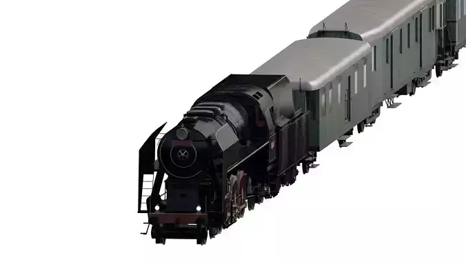 Mixed use steam train