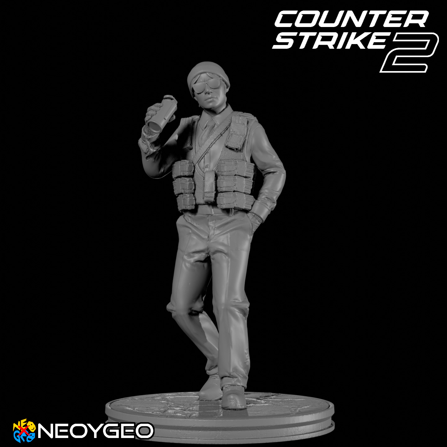 GETAWAY SALLY THE PROFESSIONALS - COUNTER STRIKE 2 3D print model_1