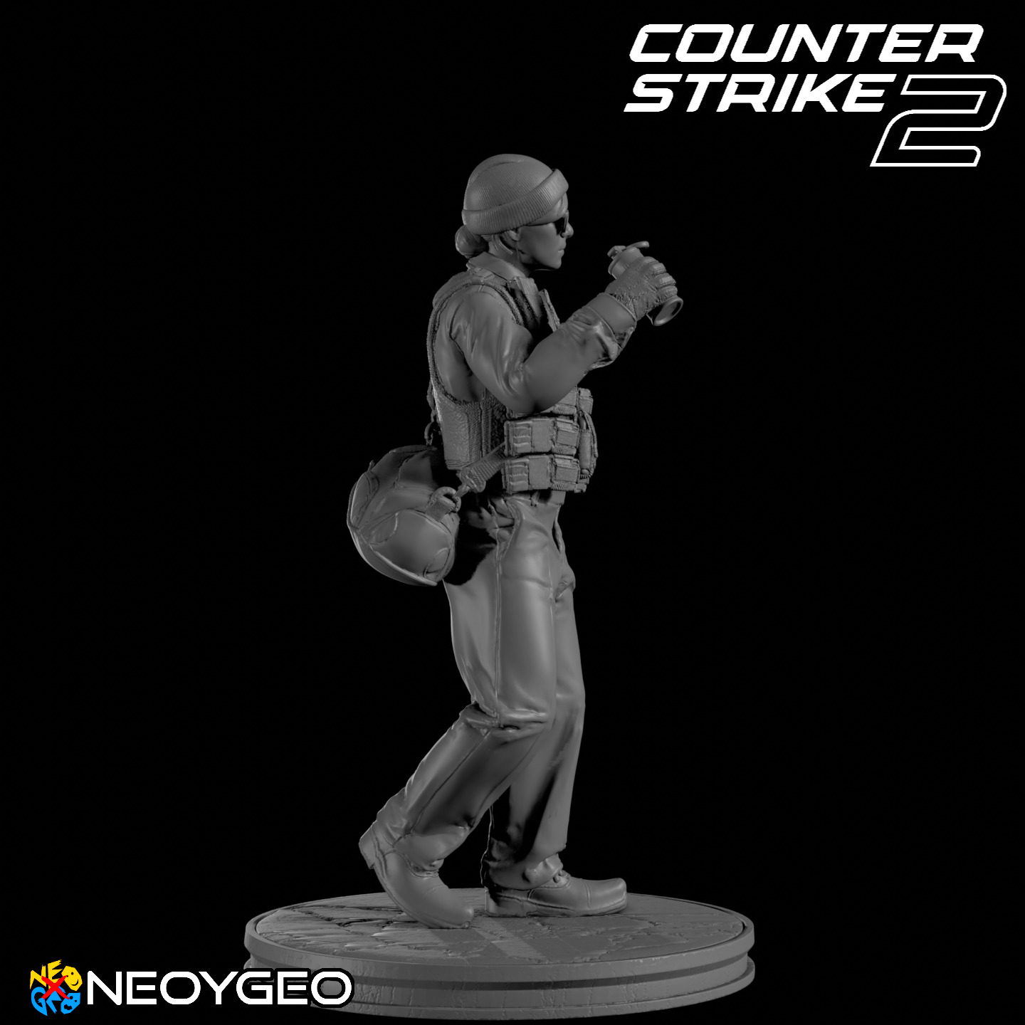 GETAWAY SALLY THE PROFESSIONALS - COUNTER STRIKE 2 3D print model_3