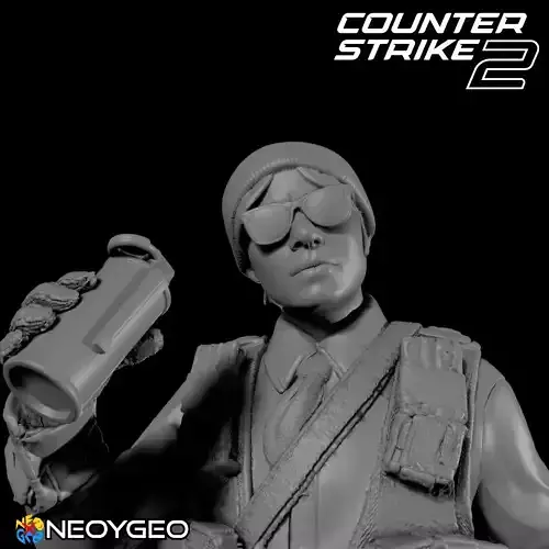 GETAWAY SALLY THE PROFESSIONALS - COUNTER STRIKE 2 3D print model