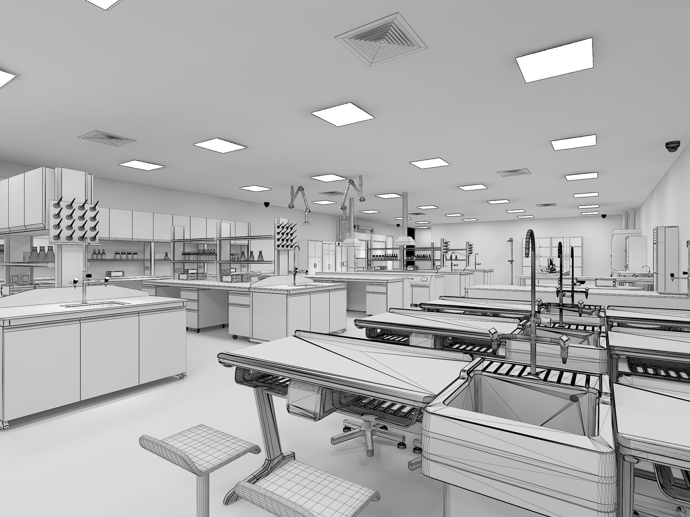 Laboratory 3D model_7