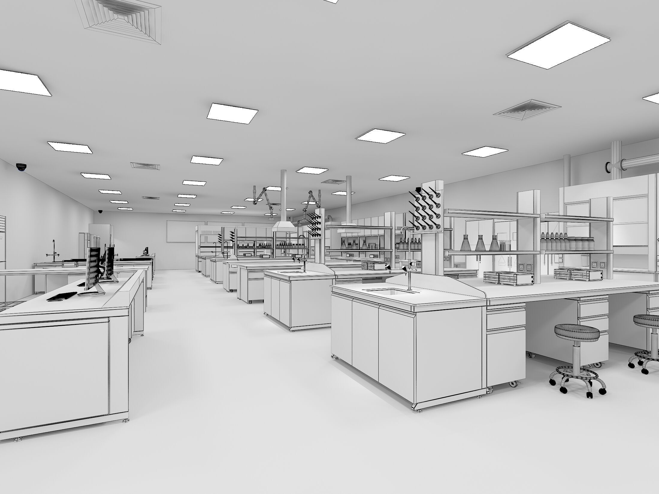 Laboratory 3D model_4