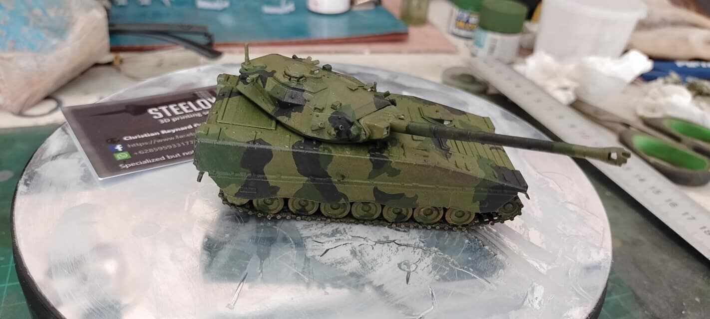 Sweden CV90105 TML for 3D printing 3D print model_4