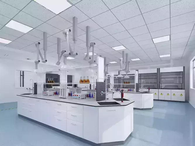 Laboratory 3D model