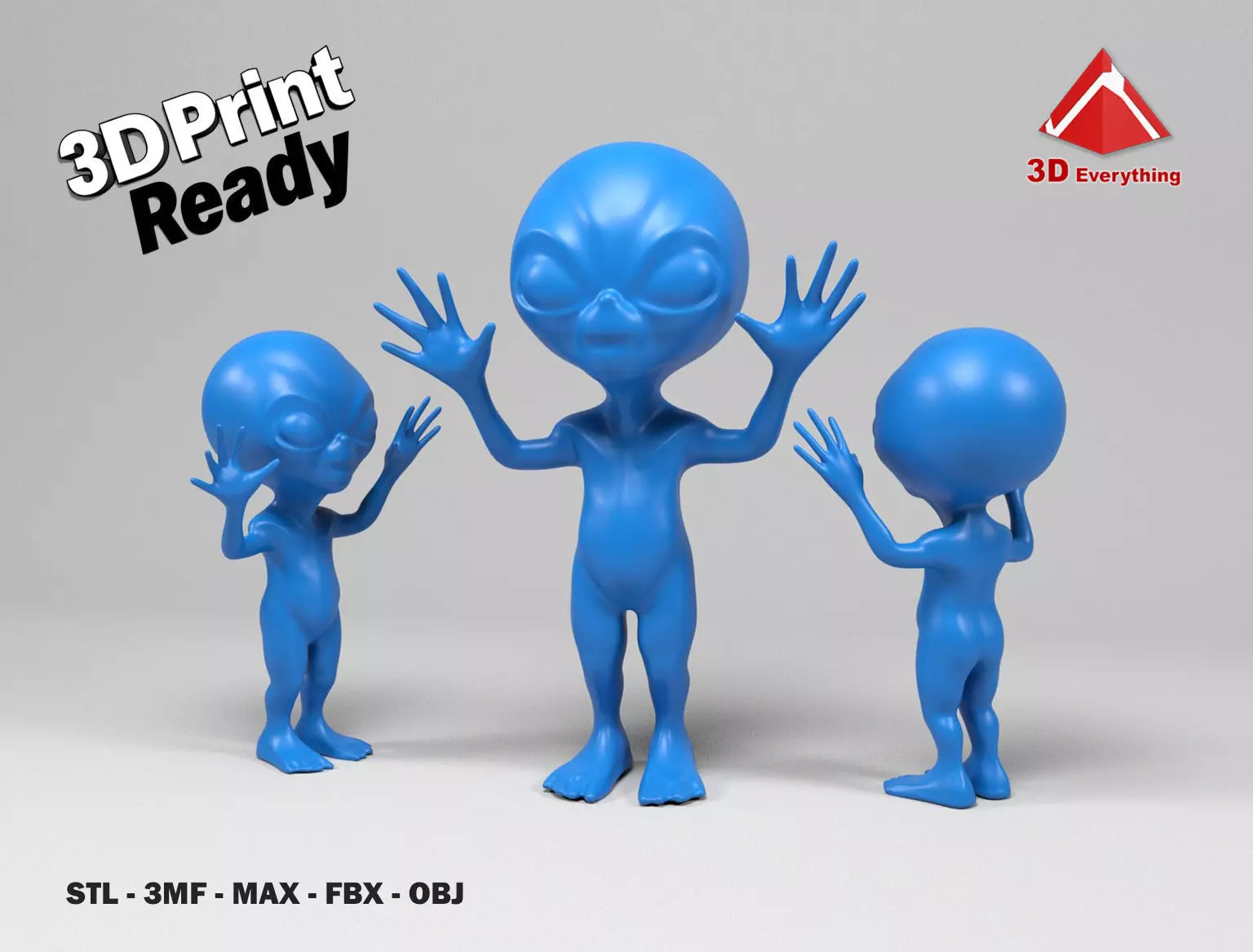 Alien 4 3D print model_0