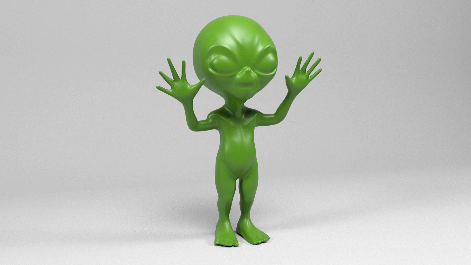 Alien 4 3D print model_6