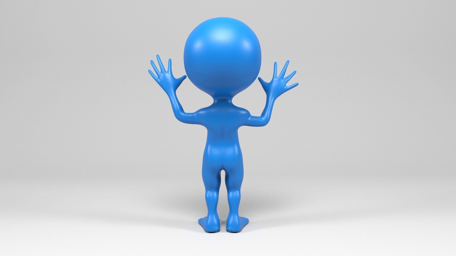 Alien 4 3D print model_5