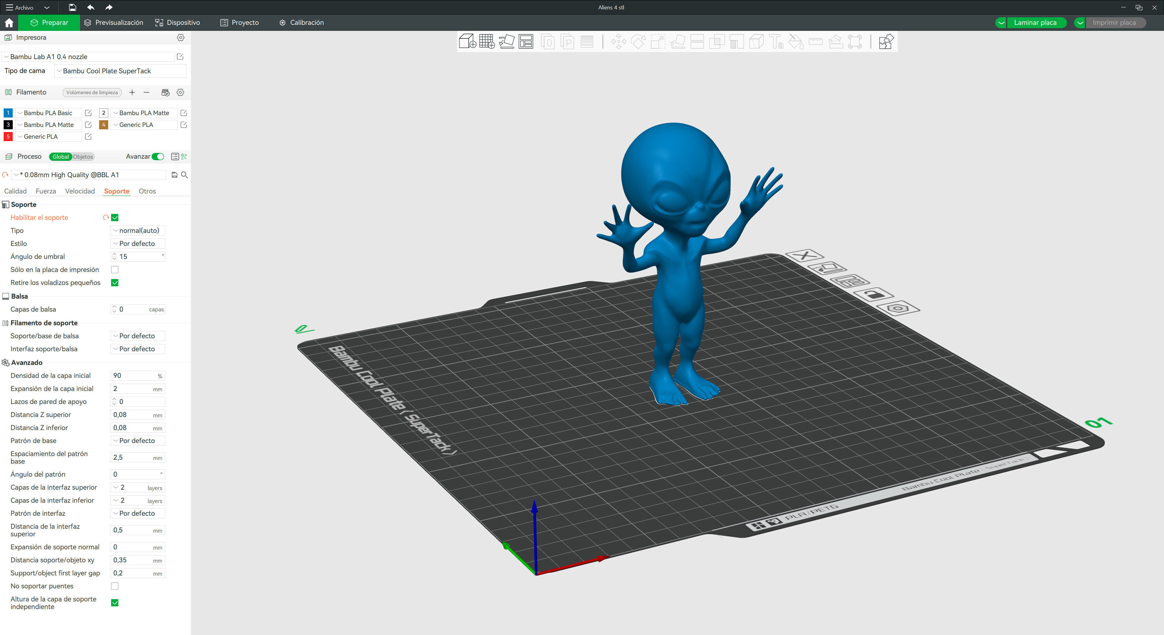 Alien 4 3D print model_9