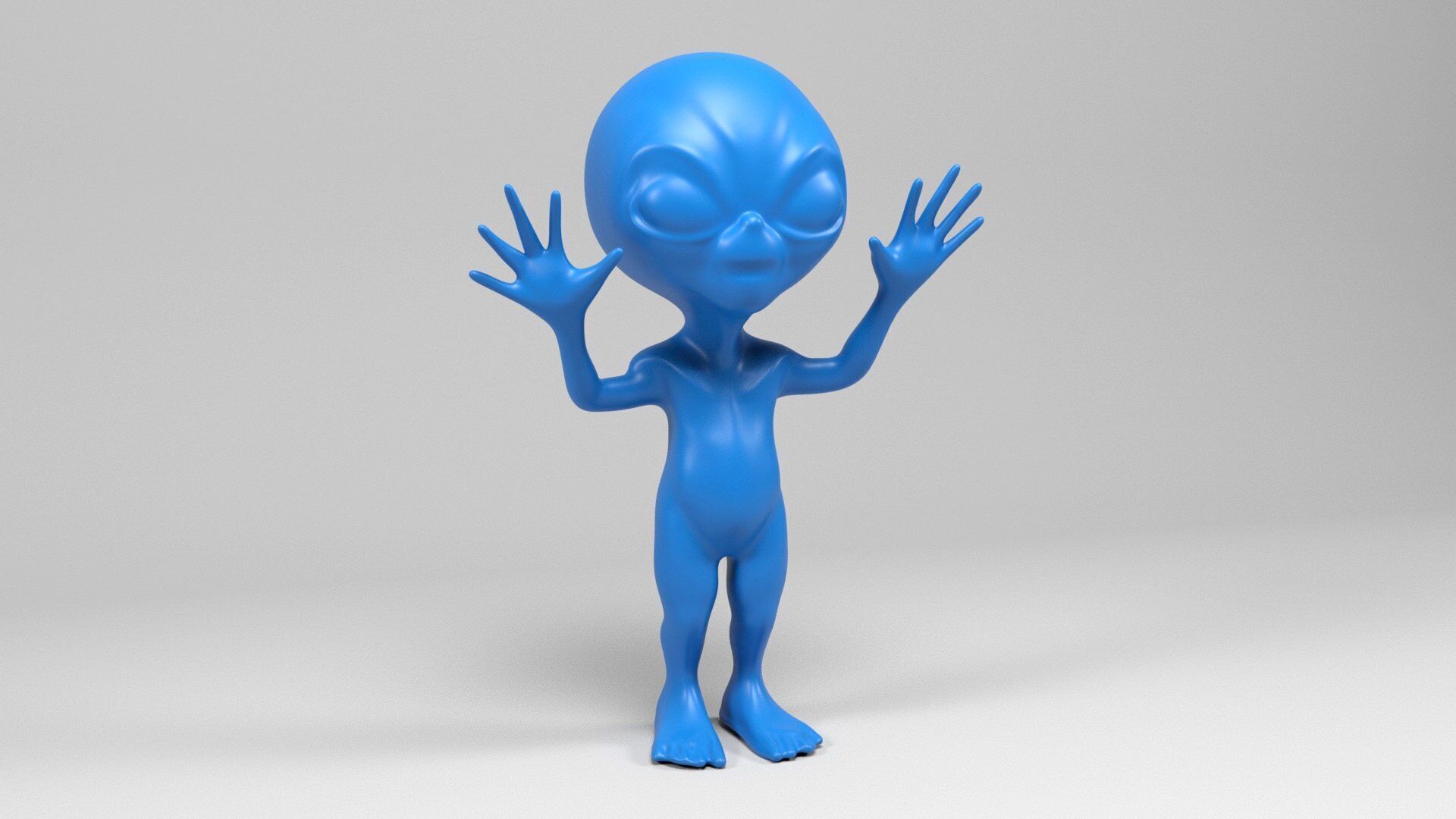 Alien 4 3D print model_1