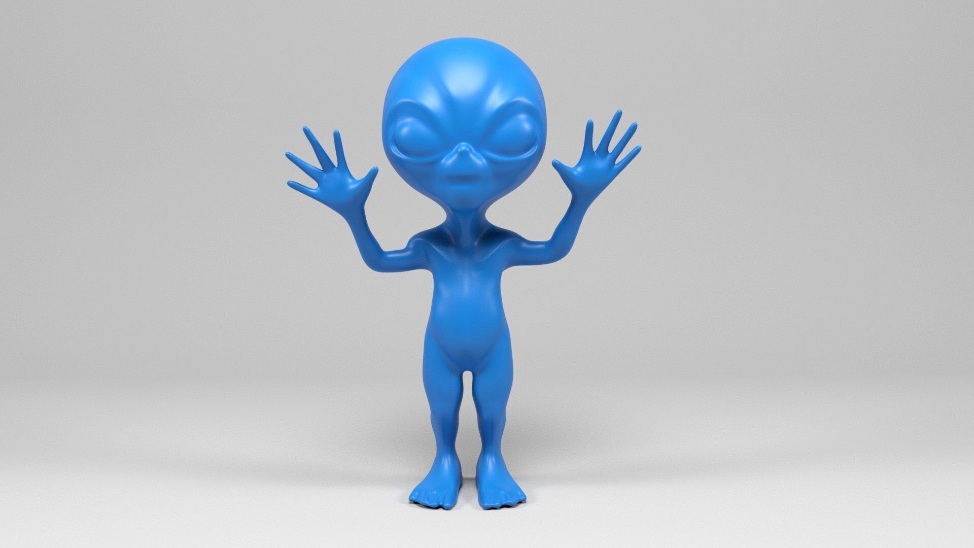 Alien 4 3D print model_2