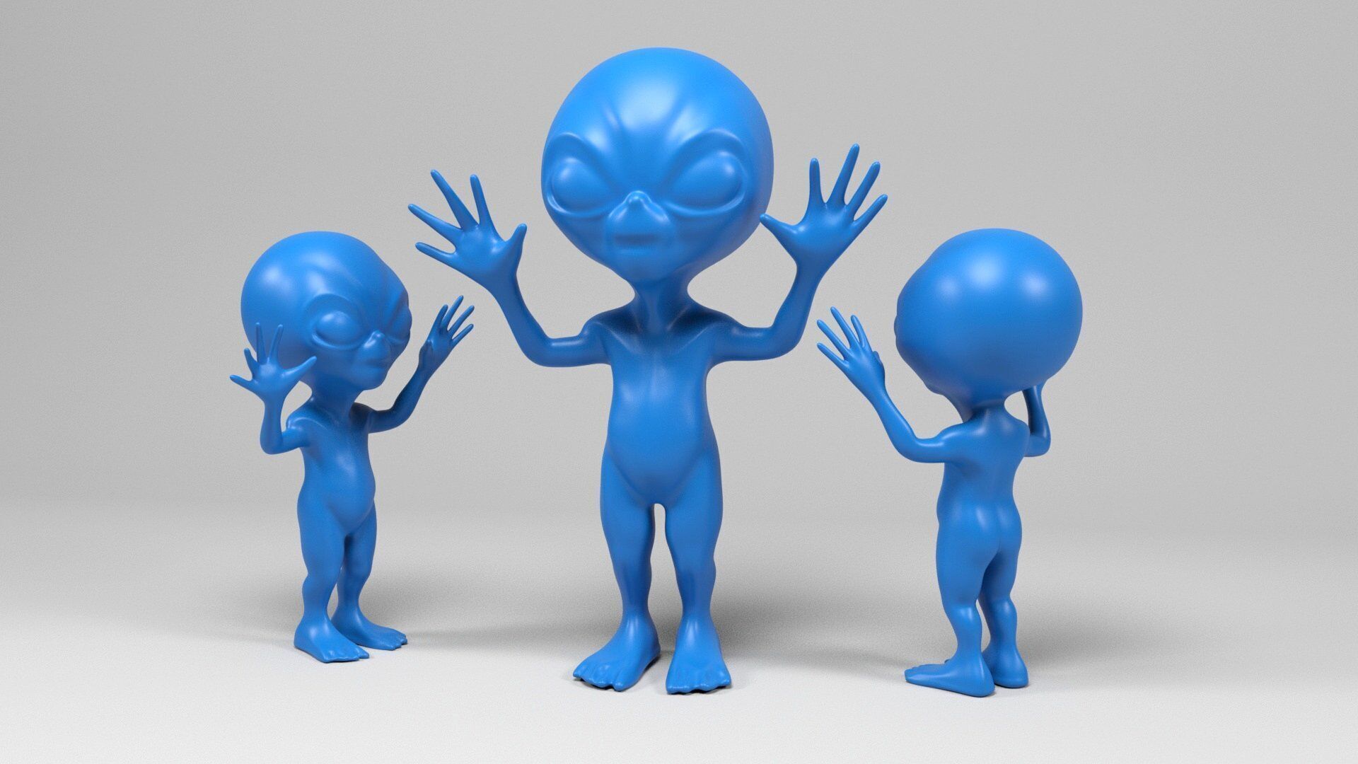 Alien 4 3D print model_8