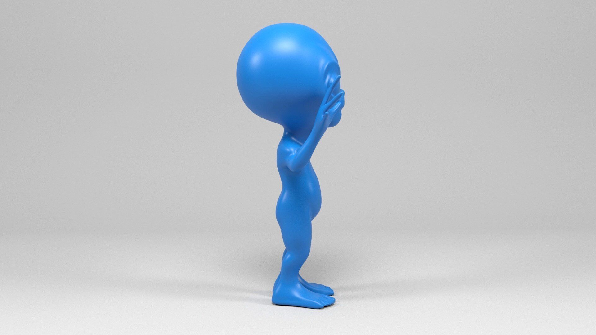 Alien 4 3D print model_4