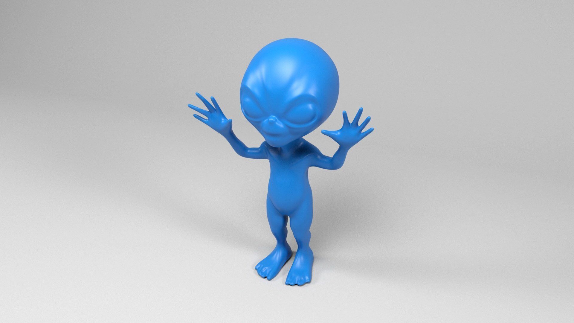 Alien 4 3D print model_3