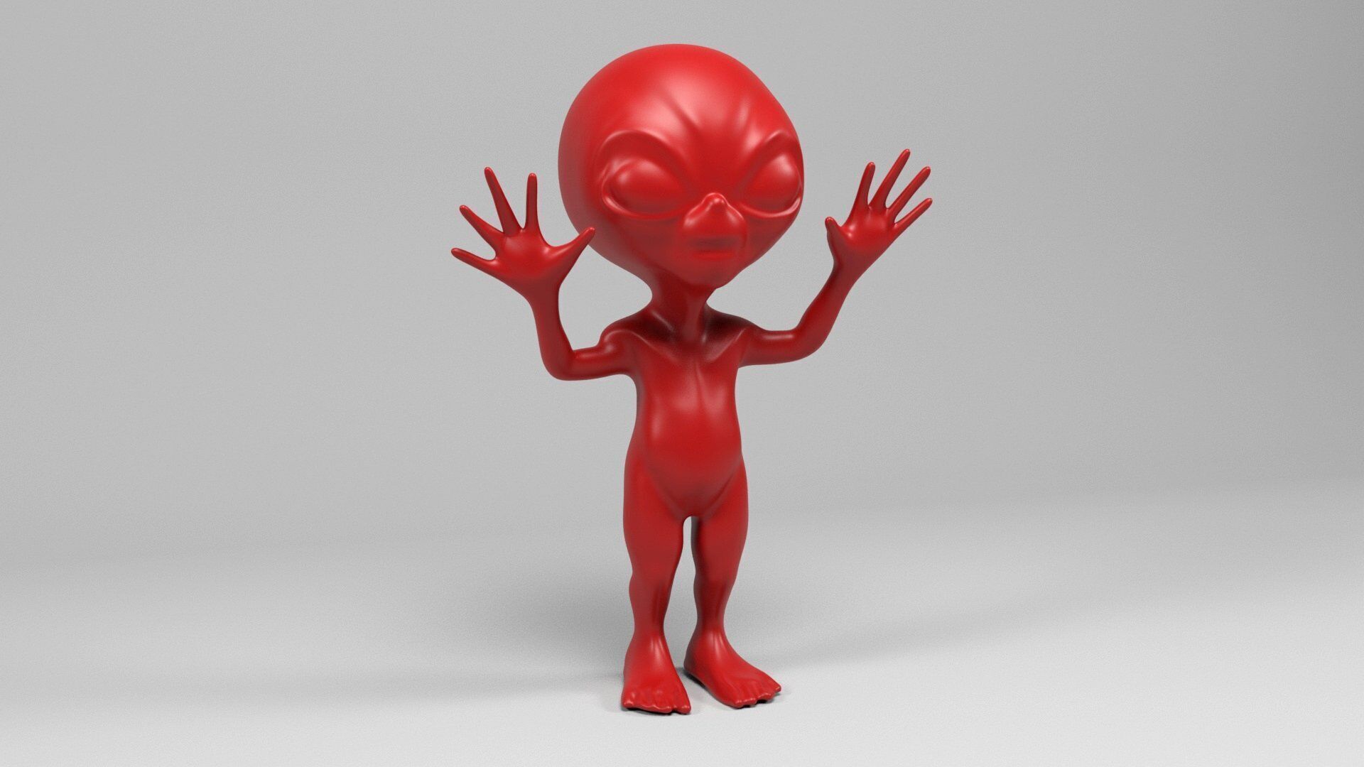 Alien 4 3D print model_7